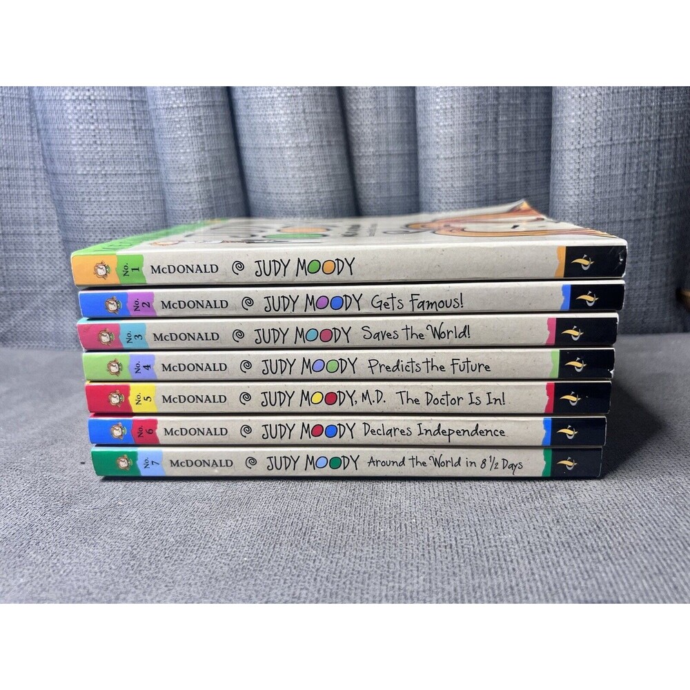 Judy Moody Series Chapter Books by Megan McDonald PB 1-7